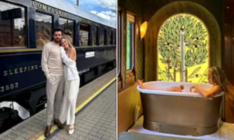 Jack Whitehall and Roxy Horner Enjoy Romantic Minimoon on Orient Express