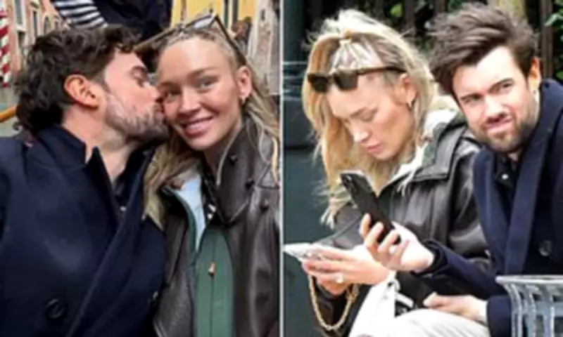 Jack Whitehall and Roxy Horner Share Romantic Gondola Kiss in Venice