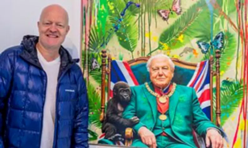 Jake Wood Denies AI Claims Over Attenborough Portrait Sold for £2,000