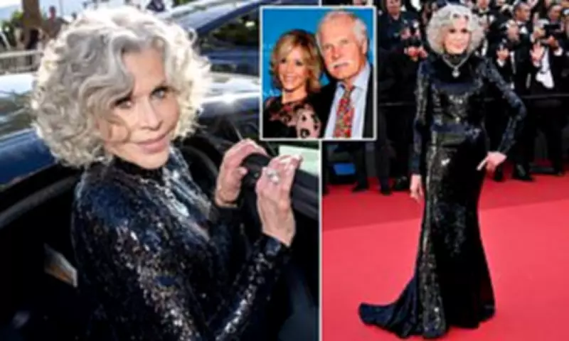 Jane Fonda Dazzles at Cannes Days After Ex-Husband Ted Turner's Death
