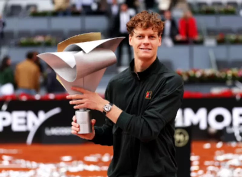 Jannik Sinner Makes History with Dominant Madrid Open Victory Over Zverev