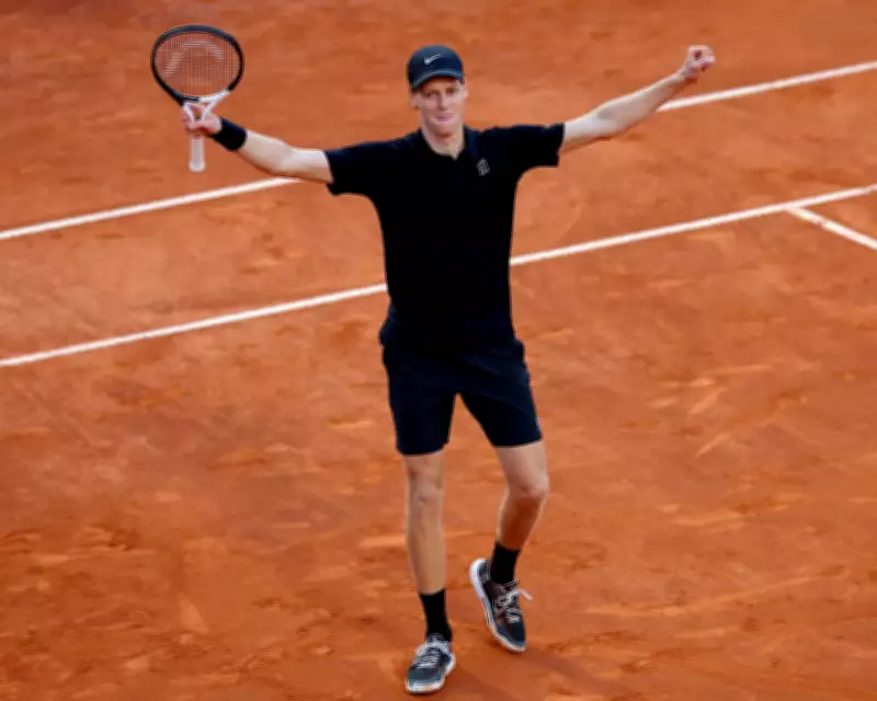 Jannik Sinner Makes History with Italian Open Victory Over Casper Ruud