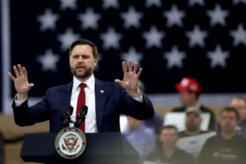 JD Vance mocked after fumbling Iowa speech: 'I'm on the wrong page here'