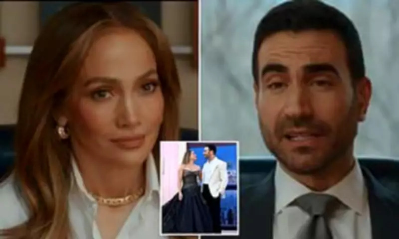 Jennifer Lopez and Brett Goldstein Spark Romance Rumors in New Office Romance Clip