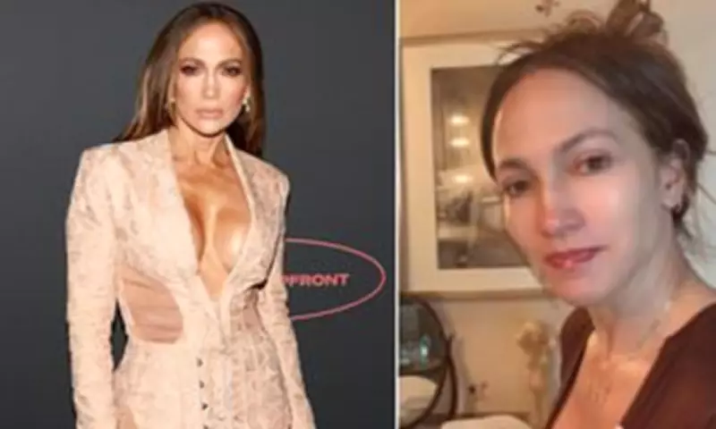 Jennifer Lopez Reveals Natural Beauty in Makeup-Free Skincare Video