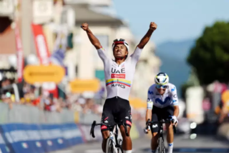 Jhonatan Narvaez Wins Third Giro Stage, Eulalio Keeps Pink Jersey