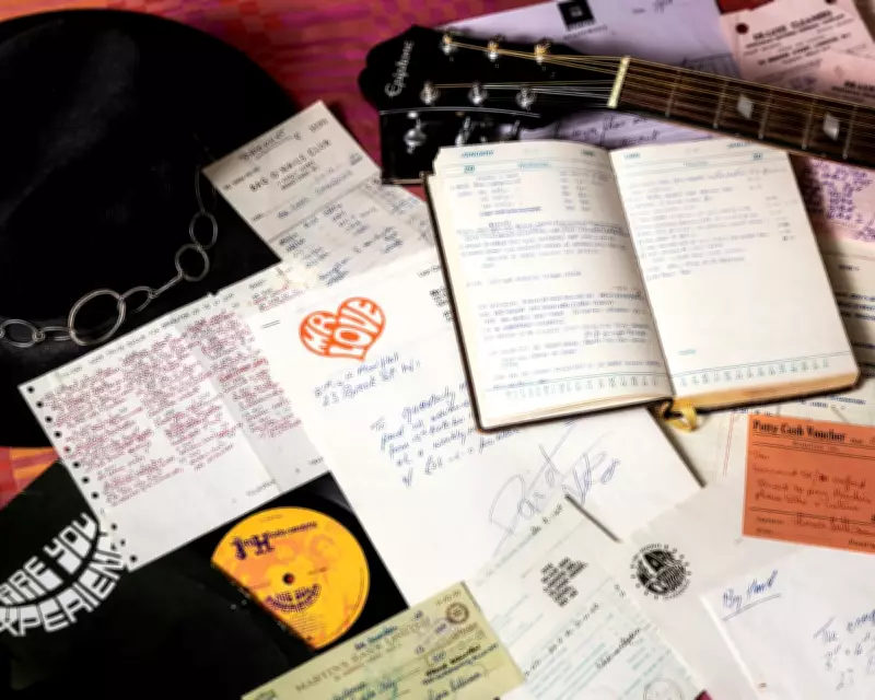 Jimi Hendrix's Food Orders and Phone Bills to Go on Display in London