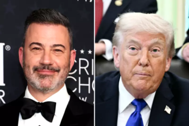 Jimmy Kimmel Mocks Trump for Reviving Fitness Test He'd Fail