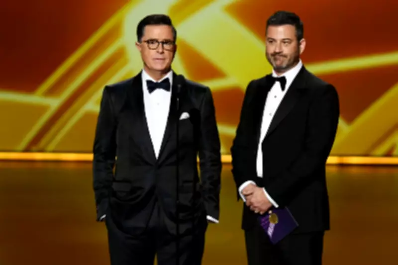 Jimmy Kimmel Urges Fans to Cancel Paramount+ Over Colbert's Show Cancellation