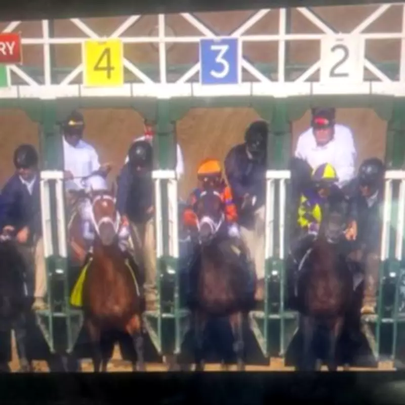 Jockey Alvarado Yells 'No, No, No' as Favourite Baeza Misses Break at Churchill