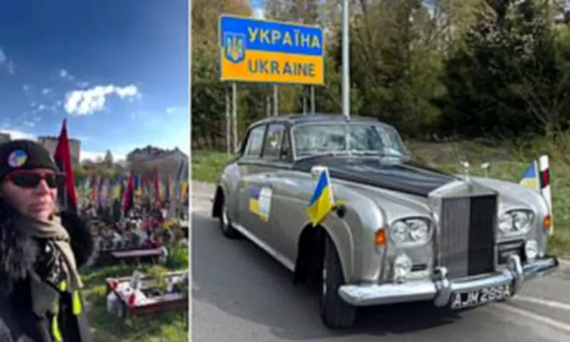 Jodie Kidd Drives to Ukraine in Charity Convoy to Aid Troops
