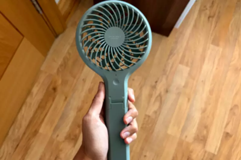 John Lewis Portable Desk Fan: Silent, Powerful, and Rechargeable