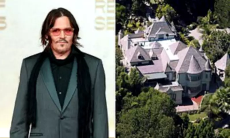 Johnny Depp's LA Mansion Targeted Again by Alleged Female Stalker
