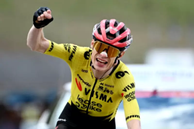 Jonas Vingegaard Conquers Blockhaus to Win Giro Stage Seven
