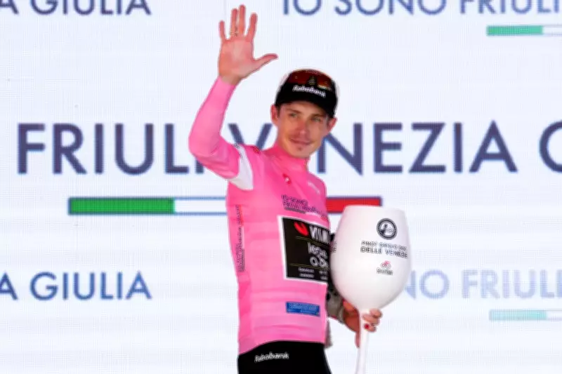 Jonas Vingegaard Takes Pink with Dominant Giro Stage 14 Win
