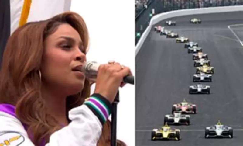 Jordin Sparks Wows Crowd with National Anthem at Indianapolis 500