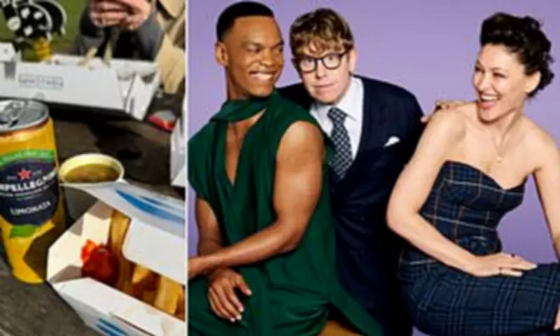 Josh Widdicombe Marks New Strictly Role with Fish and Chips in Rain