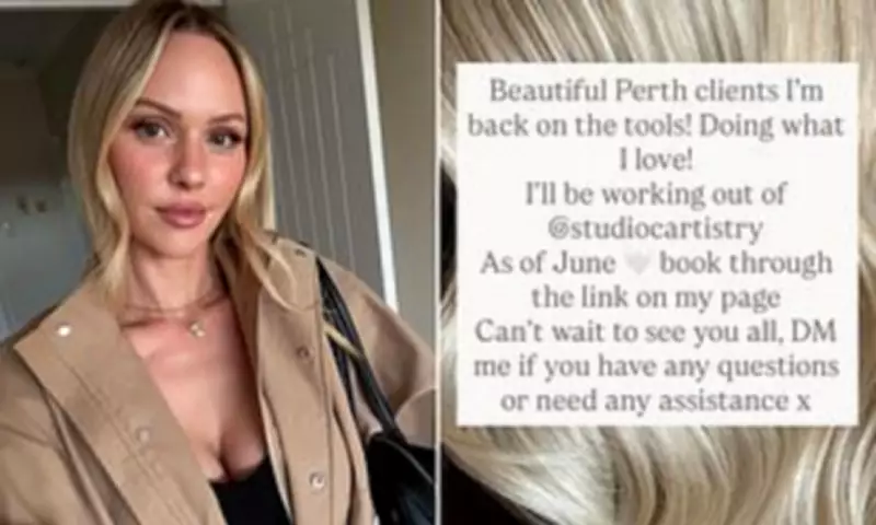 Jules Neale Returns to Hairdressing After Split with Lachie Neale