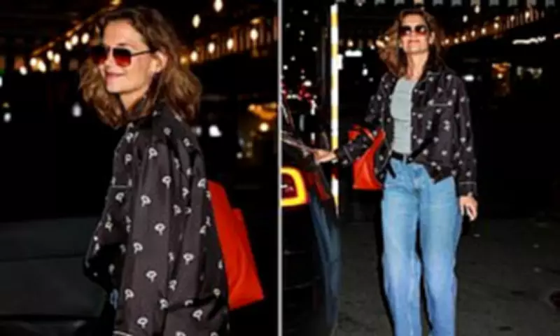 Katie Holmes Radiates Youthful Glow on NYC Night Out, Fans Speculate About Skincare Secrets