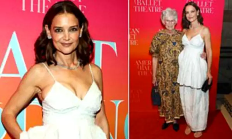 Katie Holmes Sparks Plastic Surgery Rumors at Ballet Gala with Ageless Look
