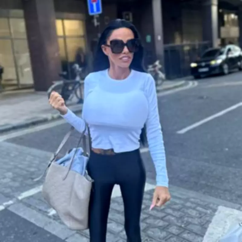 Katie Price Steps Out Solo After Lee Andrews' GMB Flight Fiasco