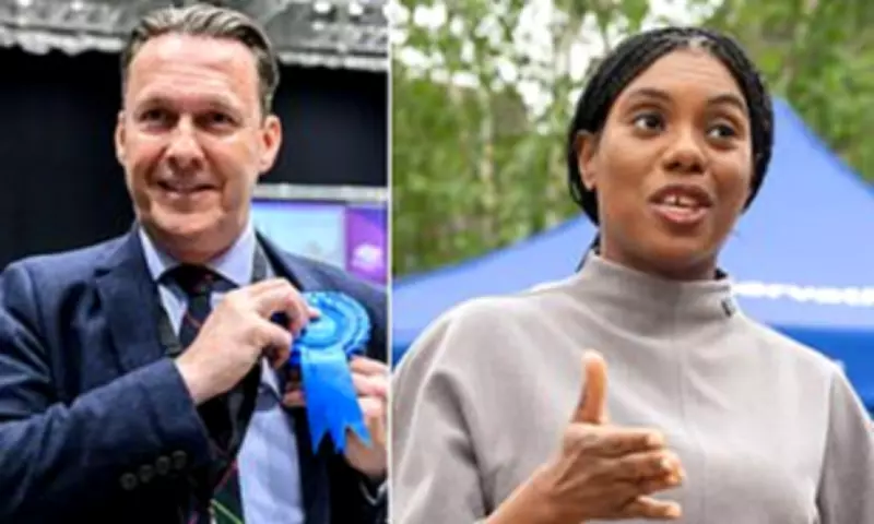 Kemi Badenoch backs Scottish Tory leader Russell Findlay to rebuild party support