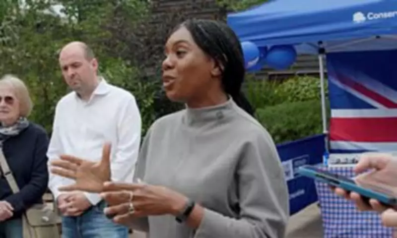 Kemi Badenoch Confronts Heckler Over Antisemitism on Campaign Trail