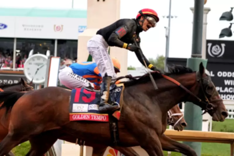 Kentucky Derby Winner Golden Tempo Skipping Preakness Stakes