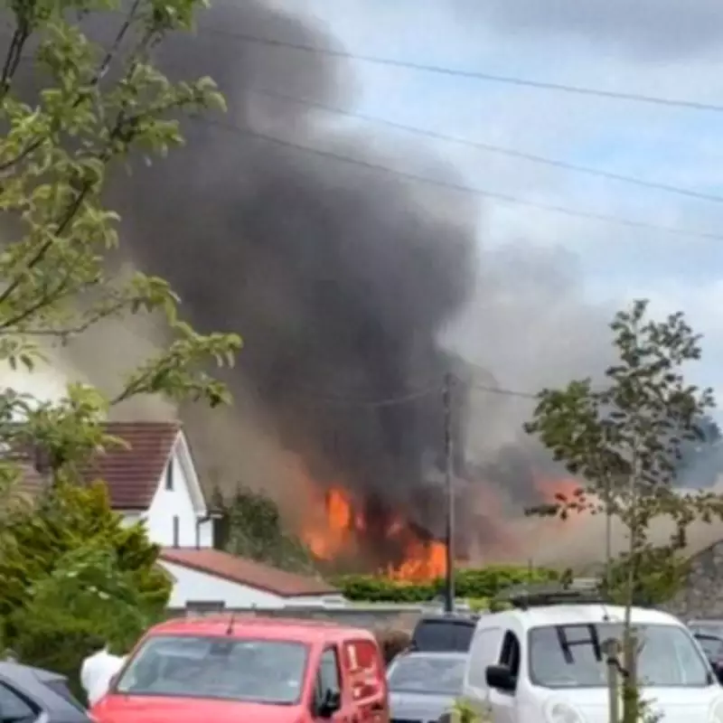 Keynsham Health Centre Evacuated After Major Fire in Nearby Building