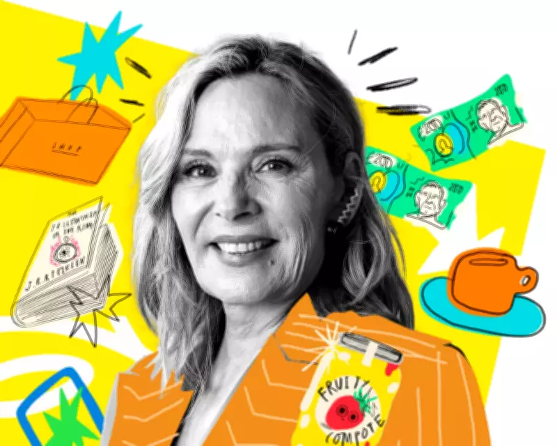 Kim Cattrall on Luxury Underwear, Chia Seeds, and the Joy of Dining at Home