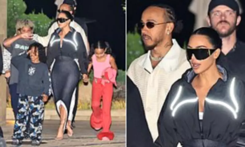 Kim Kardashian and Lewis Hamilton Take Major Step in Romance with Family Dinner