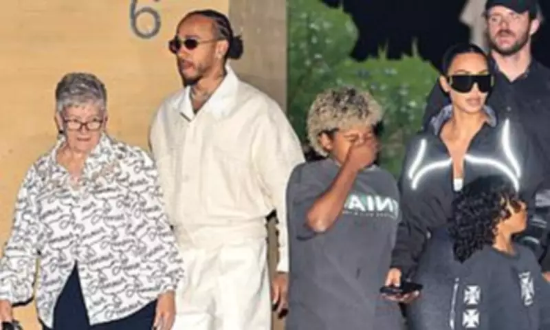 Kim Kardashian Meets Lewis Hamilton's Mother, Romance Intensifies