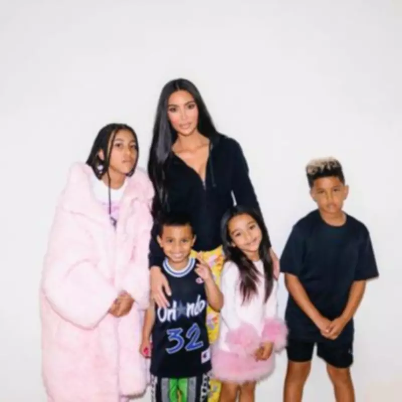 Kim Kardashian's Met Gala Phone Lock Screen Reveals Only One Child