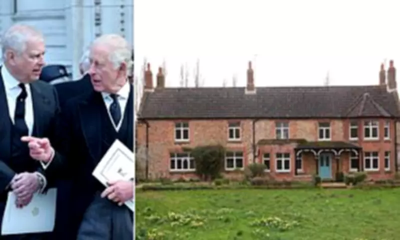 King Charles and Prince Andrew Half a Mile Apart at Sandringham
