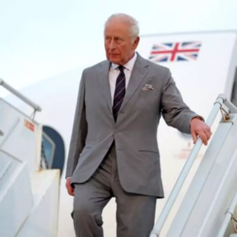King Charles Arrives in Bermuda for Solo Tour After Farewell to Trump