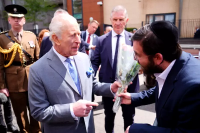 King Charles Visits Golders Green, Meets Jewish Stabbing Victims