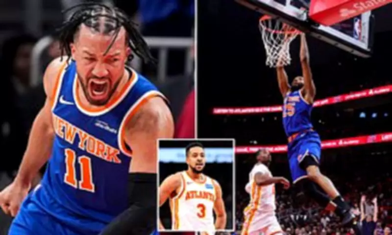 Knicks Crush Hawks with Record 47-Point Halftime Lead in Playoff Rout