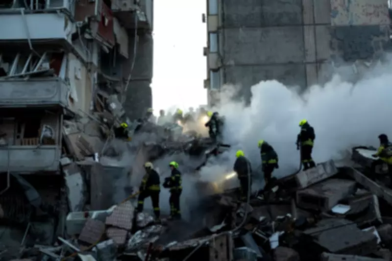Kyiv Under Massive Drone and Missile Attack: Four Injured
