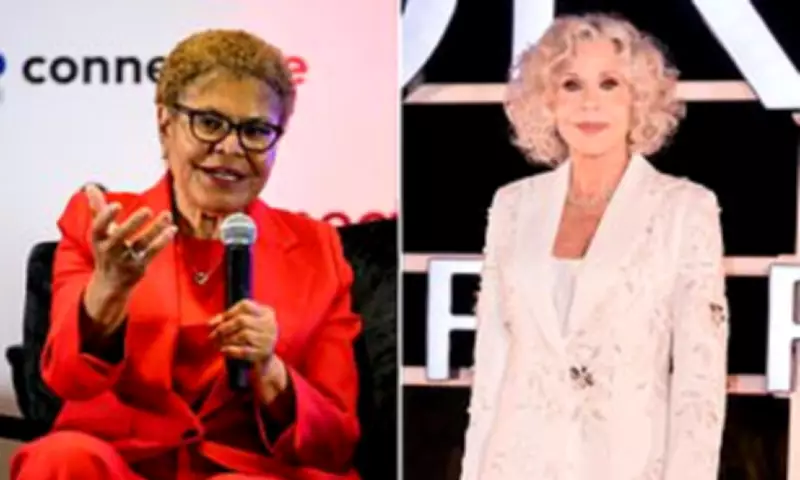 LA Mayor Bass Rolls Out Jane Fonda Endorsement Amid Tight Race with Pratt, Raman
