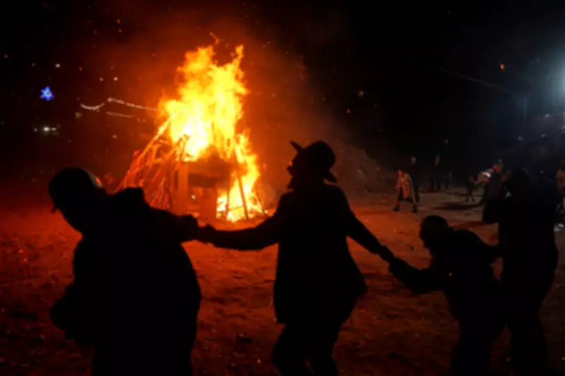Lag BaOmer Celebrations Illuminate Israel with Bonfires and Song