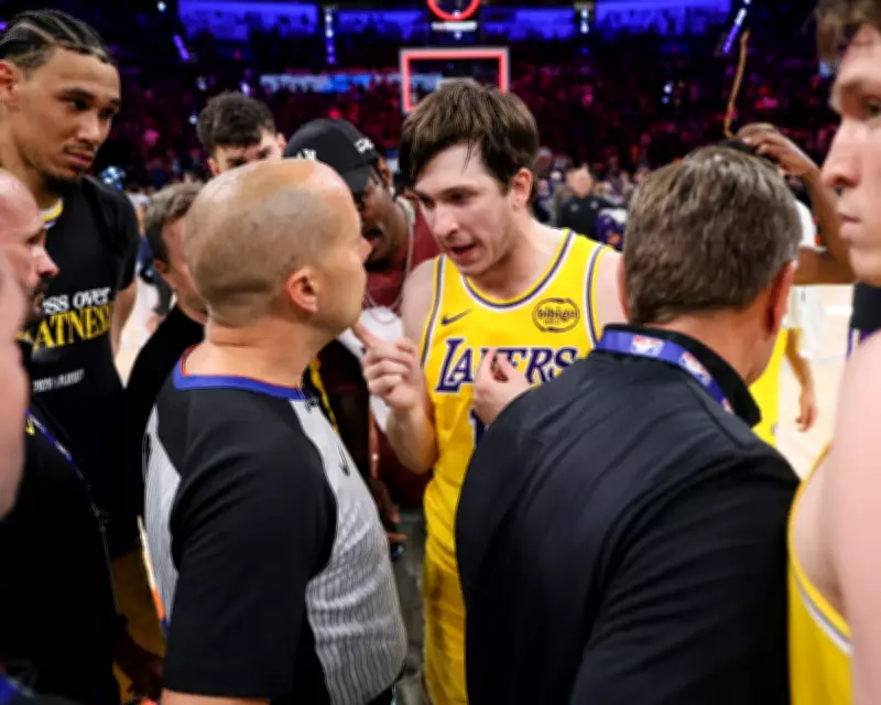 Lakers Rip Officiating After Playoff Loss to Thunder, Reaves Fumes at Ref