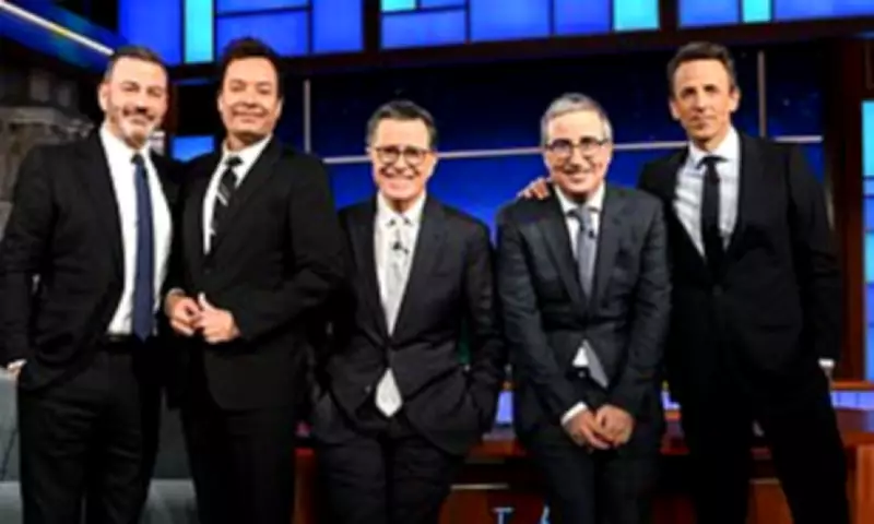 Late Night Hosts Reunite: Who's the Richest? Net Worths Revealed