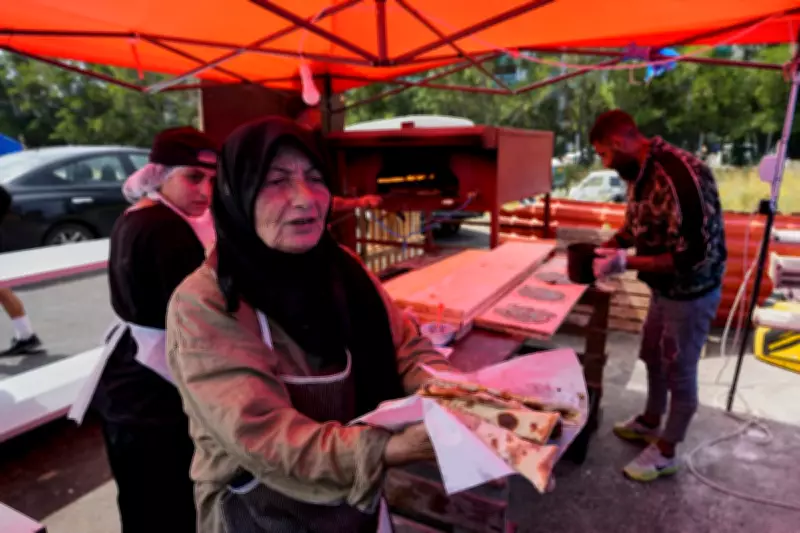 Lebanese Grandmother Feeds Thousands Displaced by War from Her Tent Bakery