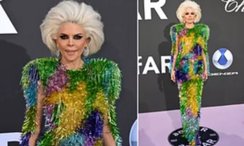 Lisa Rinna Debuts Dramatic Blonde Bouffant at Cannes amfAR Gala