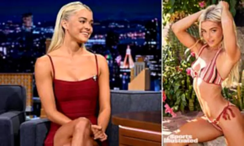 Livvy Dunne's SI Swimsuit Shoot Draws Mexican Village Crowd