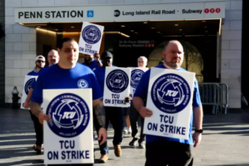 Long Island Rail Road Strike Shuts Down Largest US Commuter Rail System