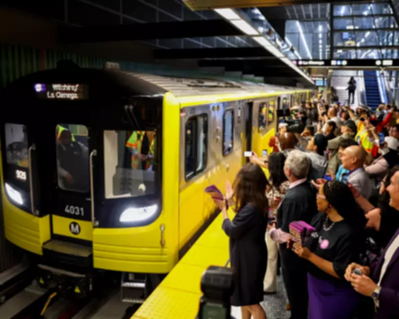 Los Angeles Subway Sees Ridership Surge as Commuters Embrace Public Transit
