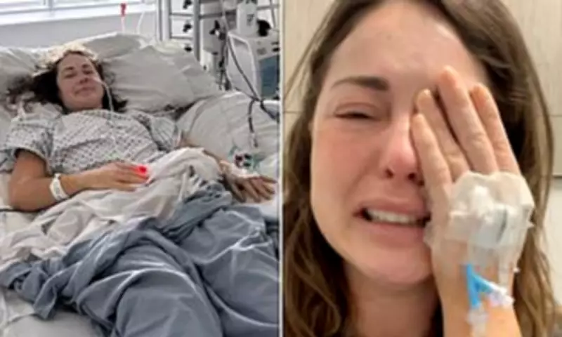 Louise Thompson in Tears Over Incurable Bowel Disease Trauma