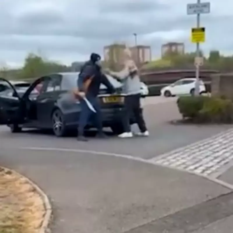 Machete Attack on Elderly Man in Glasgow Captured on Video