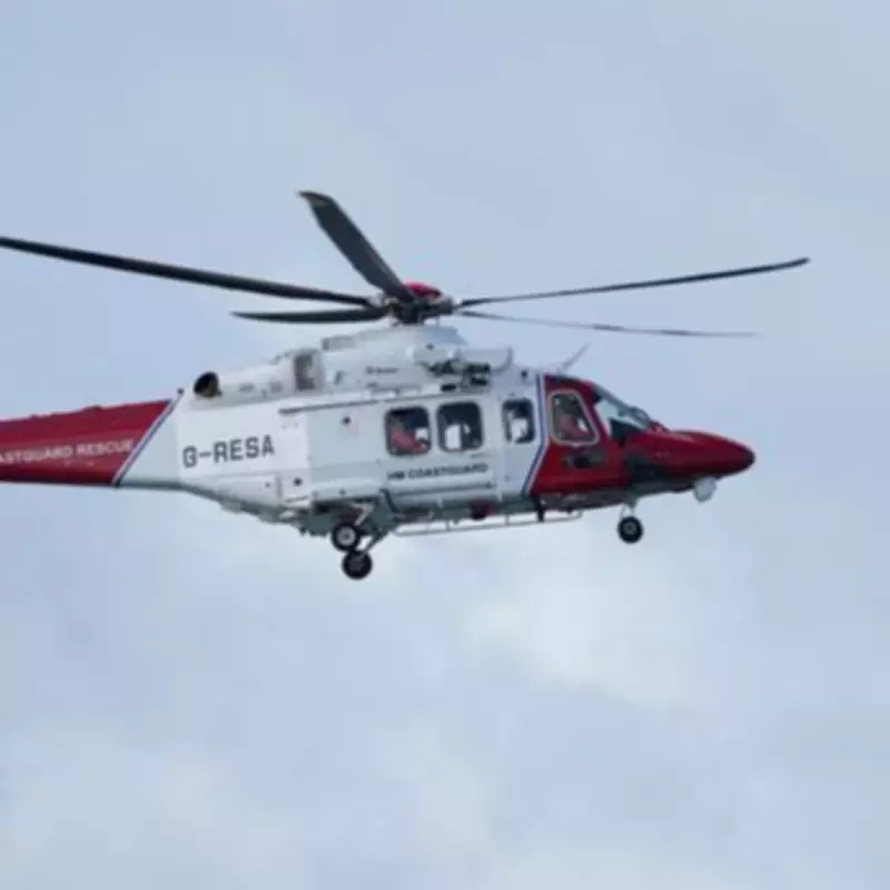 Major Coastguard Search Underway at Brighton Beach
